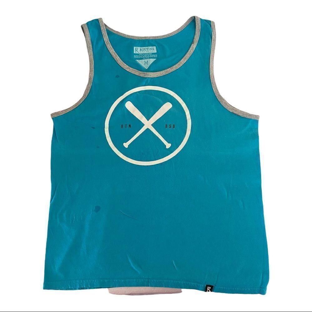 ROUTINE BASEBALL TANK TOP, MEDIUM - Picture 2 of 3